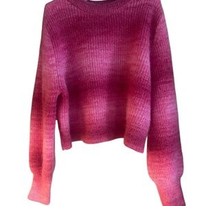 Gradient Pink Women's Soft Sweater